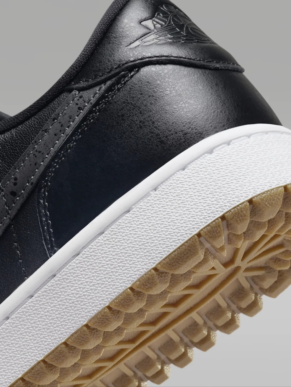Men's Golf Air Jordan 1 Low 'Black Gum' - Picture 7 of 15